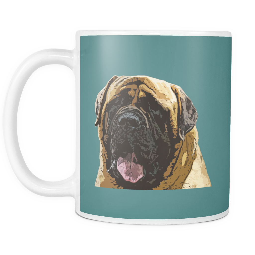 English Mastiff Dog Mugs & Coffee Cups - English Mastiff Coffee Mugs - TeeAmazing