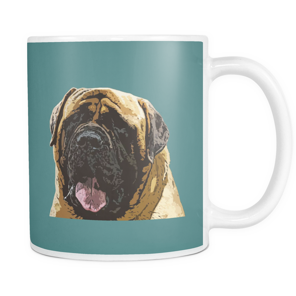 English Mastiff Dog Mugs & Coffee Cups - English Mastiff Coffee Mugs - TeeAmazing