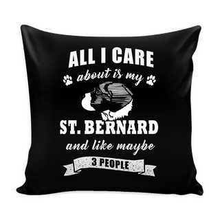 St. Bernard Pillow Cover - St. Bernard Accessories - TeeAmazing