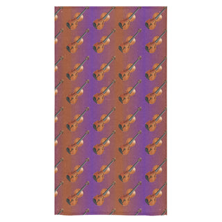 Violin Pattern Bath Towel 30"x56" - TeeAmazing