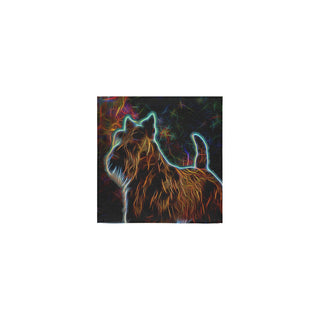 Scottish Terrier Glow Design 2 Square Towel 13x13 - TeeAmazing