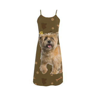 Cairn Terrier Dog Alcestis Slip Dress - TeeAmazing
