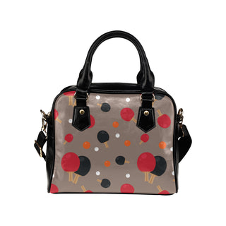 Ping Pong Pattern Shoulder Handbag - TeeAmazing