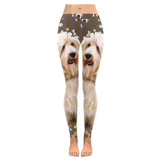 Havanese Dog Low Rise Leggings (Invisible Stitch) (Model L05) - TeeAmazing