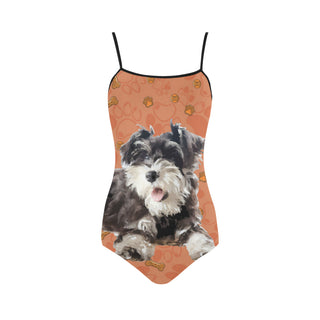 Miniature Schnauzer Strap Swimsuit - TeeAmazing