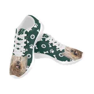 Skye Terrier White Sneakers for Men - TeeAmazing
