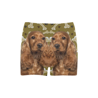 Cocker Spaniel Dog Briseis Skinny Shorts (Model L04) - TeeAmazing