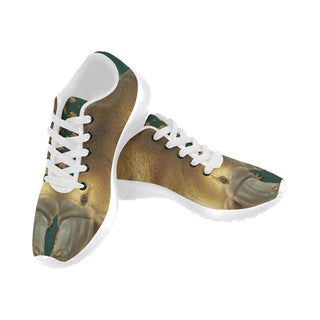 Platypus White Sneakers for Men - TeeAmazing