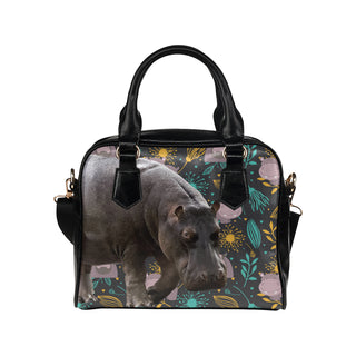 Hippo Shoulder Handbag - TeeAmazing