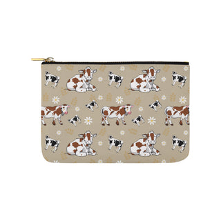 Cow Pattern Carry-All Pouch 9.5x6 - TeeAmazing