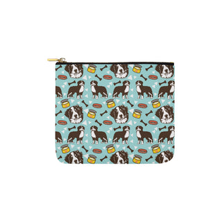 Bernese Mountain Pattern Carry-All Pouch 6x5 - TeeAmazing