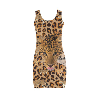 Leopard Medea Vest Dress - TeeAmazing