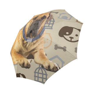 English Mastiff Dog Auto-Foldable Umbrella - TeeAmazing