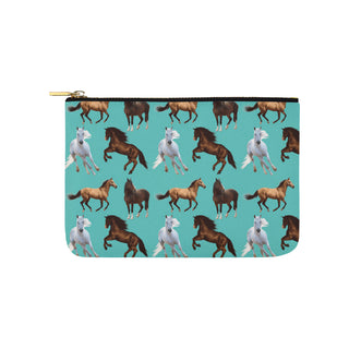 Horse Pattern Carry-All Pouch 9.5x6 - TeeAmazing