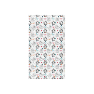 Maltese Pattern Custom Towel 16"x28" - TeeAmazing