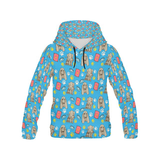 Bloodhound Pattern All Over Print Hoodie for Women - TeeAmazing