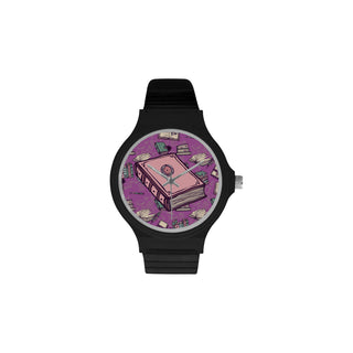 Book Lover Unisex Round Plastic Watch - TeeAmazing