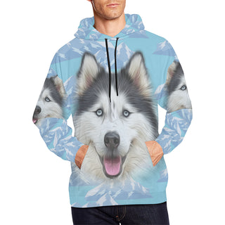 Husky Lover All Over Print Hoodie for Men - TeeAmazing