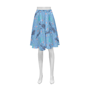 Scuba Diving Pattern Athena Women's Short Skirt - TeeAmazing