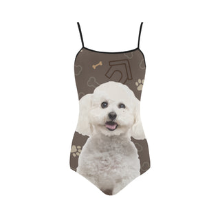 Bichon Frise Dog Strap Swimsuit - TeeAmazing