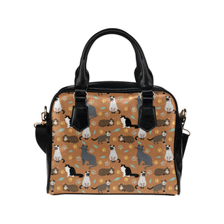 Cat Pattern Shoulder Handbag - TeeAmazing