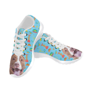 Pit bull White Sneakers Size 13-15 for Men - TeeAmazing