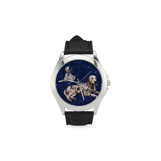 Dalmatian Lover Women's Classic Leather Strap Watch - TeeAmazing