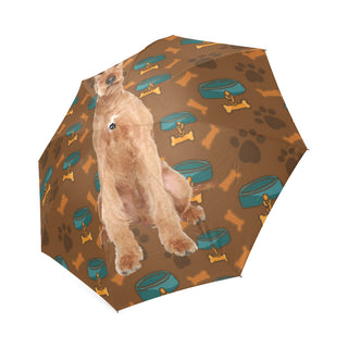 Irish Terrier Dog Foldable Umbrella - TeeAmazing
