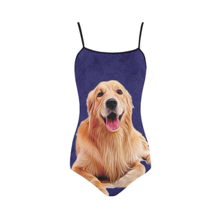 Golden Retriever Lover Strap Swimsuit - TeeAmazing