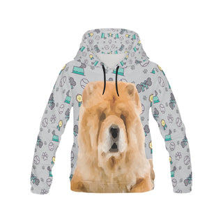 Chow Chow Dog All Over Print Hoodie for Women - TeeAmazing