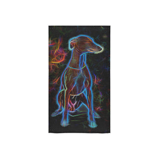 Italian Greyhound Glow Design 2 Custom Towel 16"x28" - TeeAmazing