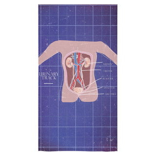 Anatomy Bath Towel 30"x56" - TeeAmazing