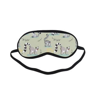 Lemur Pattern Sleeping Mask - TeeAmazing