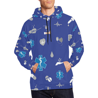 Paramedi Pattern All Over Print Hoodie for Men - TeeAmazing