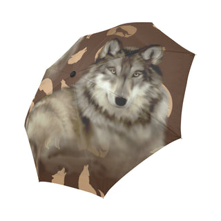 Wolf Lover Auto-Foldable Umbrella - TeeAmazing