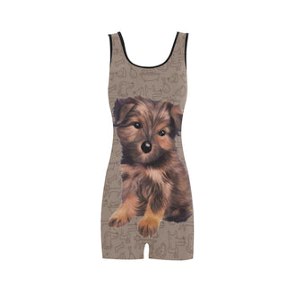 Morkie Dog Classic One Piece Swimwear - TeeAmazing