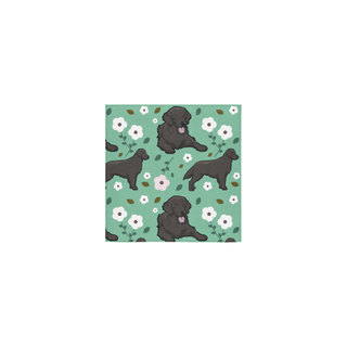 Curly Coated Retriever Flower Square Towel 13“x13” - TeeAmazing