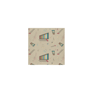 Vibraphone Pattern Square Towel 13“x13” - TeeAmazing