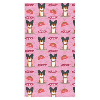 Papillon Pattern Bath Towel 30"x56" - TeeAmazing