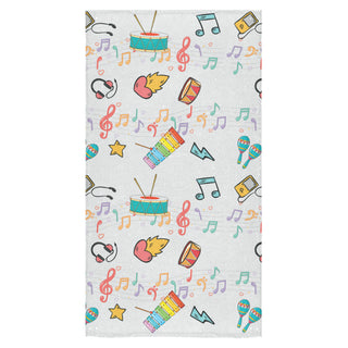 Cute Music Bath Towel 30"x56" - TeeAmazing