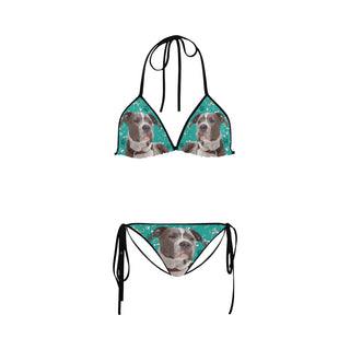 Staffordshire Bull Terrier Custom Bikini Swimsuit - TeeAmazing