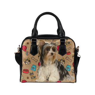 Biewer Terrier Shoulder Handbag - TeeAmazing