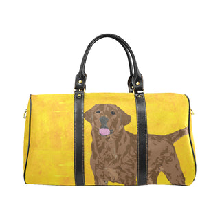 Chocolate Labrador New Waterproof Travel Bag/Small - TeeAmazing