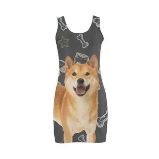 Shiba Inu Dog Medea Vest Dress - TeeAmazing