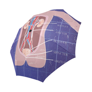 Anatomy Auto-Foldable Umbrella - TeeAmazing