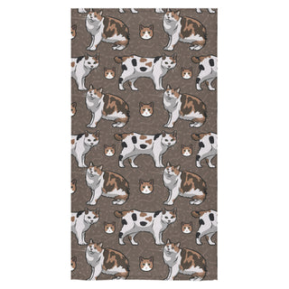 Manx Bath Towel 30"x56" - TeeAmazing