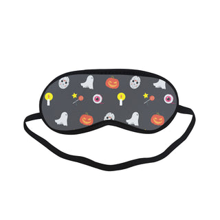 Halloween Pattern Sleeping Mask - TeeAmazing