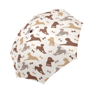 Labrador Retriever Pattern Auto-Foldable Umbrella - TeeAmazing