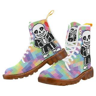 Undertale White Boots For Women - TeeAmazing