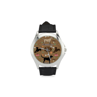 Labrador 3 Colors Women's Classic Leather Strap Watch - TeeAmazing